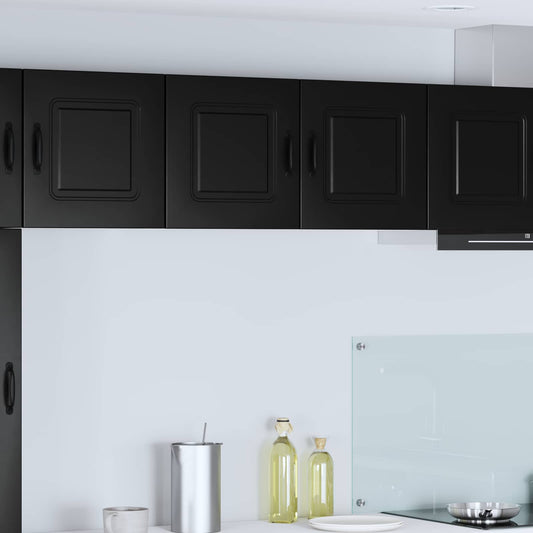 Dishwasher Panel Kalmar Black 80 x 31 x 40 cm Engineered Wood