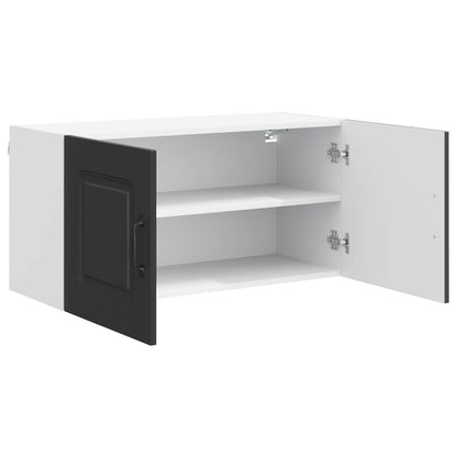 Dishwasher Panel Kalmar Black 80 x 31 x 40 cm Engineered Wood