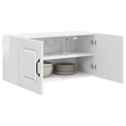 Dishwasher Panel Kalmar High Gloss White 80 x 31 x 40 cm