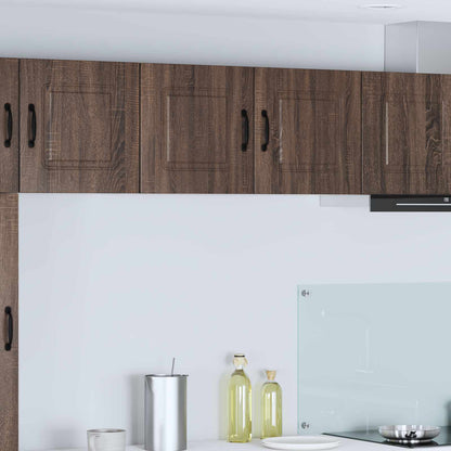 Dishwasher Panel Kalmar Brown Oak 80 x 31 x 40 cm