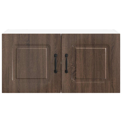 Dishwasher Panel Kalmar Brown Oak 80 x 31 x 40 cm