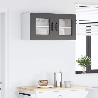 Dishwasher Panel Kalmar Black 80 x 31 x 40 cm Engineered Wood