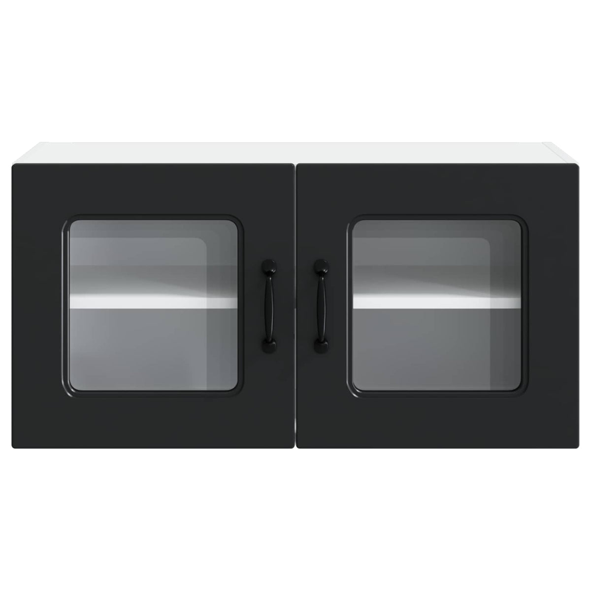Dishwasher Panel Kalmar Black 80 x 31 x 40 cm Engineered Wood