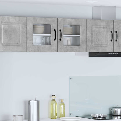 Dishwasher Panel Kalmar Concrete Grey 80 x 31 x 40 cm