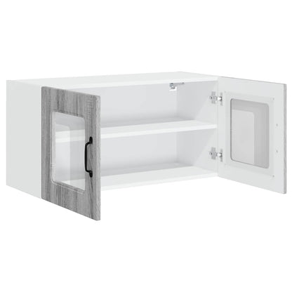 Dishwasher Panel Kalmar Grey Sonoma 80 x 31 x 40 cm