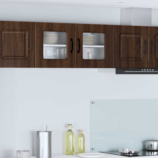 Dishwasher Panel Kalmar Brown Oak 80 x 31 x 40 cm
