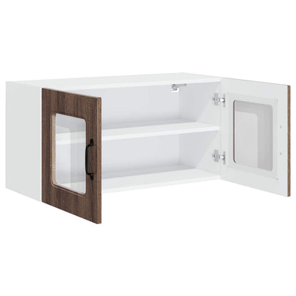 Dishwasher Panel Kalmar Brown Oak 80 x 31 x 40 cm