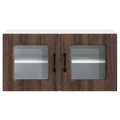 Dishwasher Panel Kalmar Brown Oak 80 x 31 x 40 cm