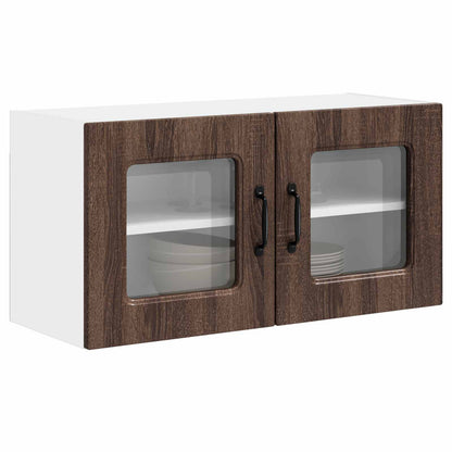 Dishwasher Panel Kalmar Brown Oak 80 x 31 x 40 cm