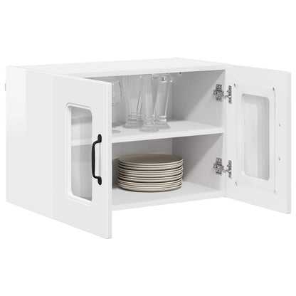 Dishwasher Panel Kalmar 2 pcs White Engineered Wood