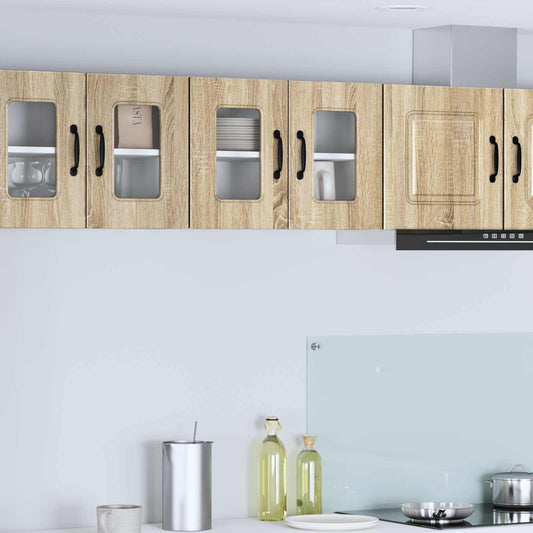 Dishwasher Panel Kalmar 2 pcs Sonoma Oak Engineered Wood