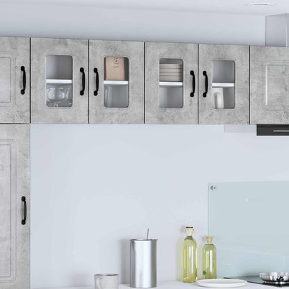 Dishwasher Panel Kalmar 2 pcs Concrete Grey 60 x 31 x 40 cm