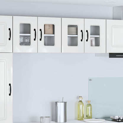 Dishwasher Panel Kalmar 2 pcs High Gloss White 60 x 31 x 40 cm