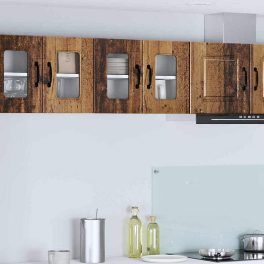 Dishwasher Panel Kalmar 2 pcs Old Wood Engineered Wood