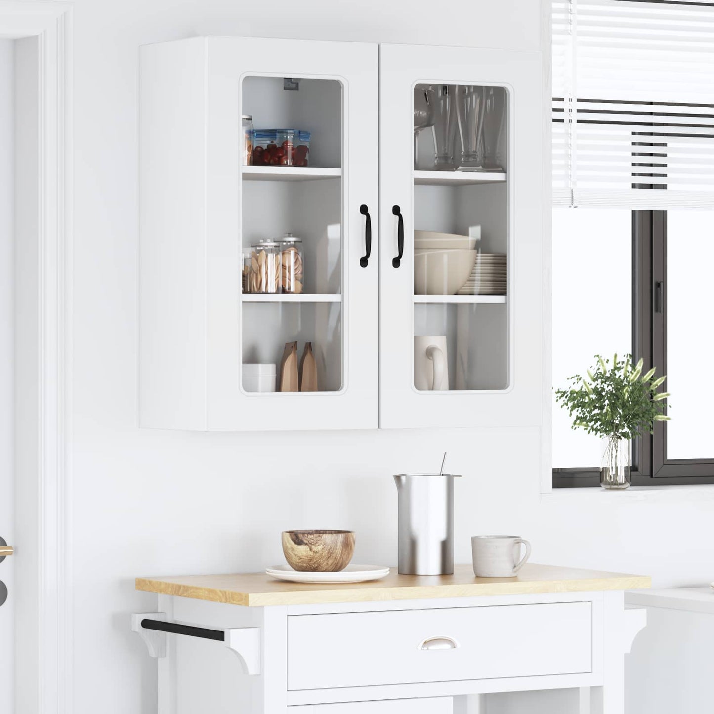 Dishwasher Panel Kalmar White 40 x 31 x 80 cm Engineered Wood