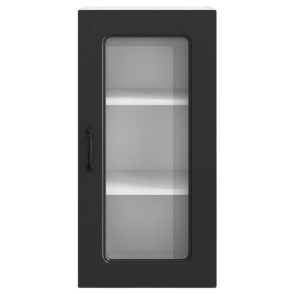 Dishwasher Panel Kalmar Black 40 x 31 x 80 cm Engineered Wood