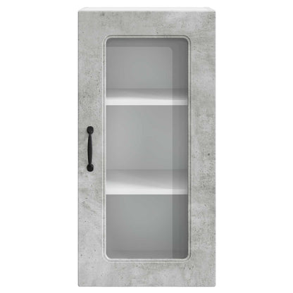 Dishwasher Panel Kalmar 2 pcs Concrete Grey Engineered Wood