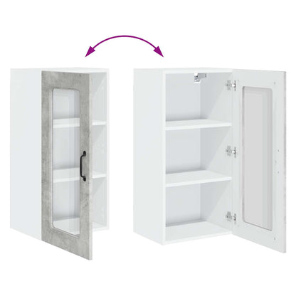 Dishwasher Panel Kalmar 2 pcs Concrete Grey 40 x 31 x 80 cm