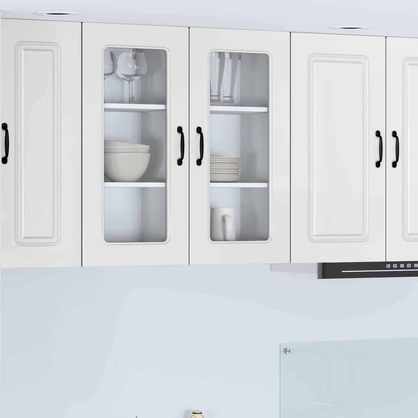 Dishwasher Panel Kalmar High Gloss White 40 x 31 x 80 cm