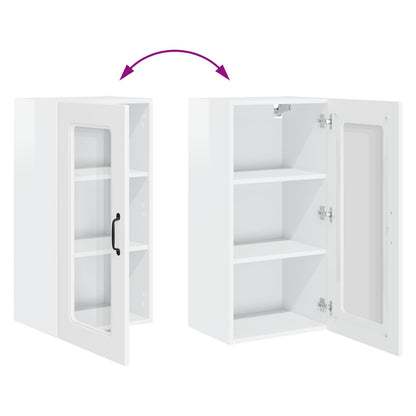 Dishwasher Panel Kalmar High Gloss White 40 x 31 x 80 cm