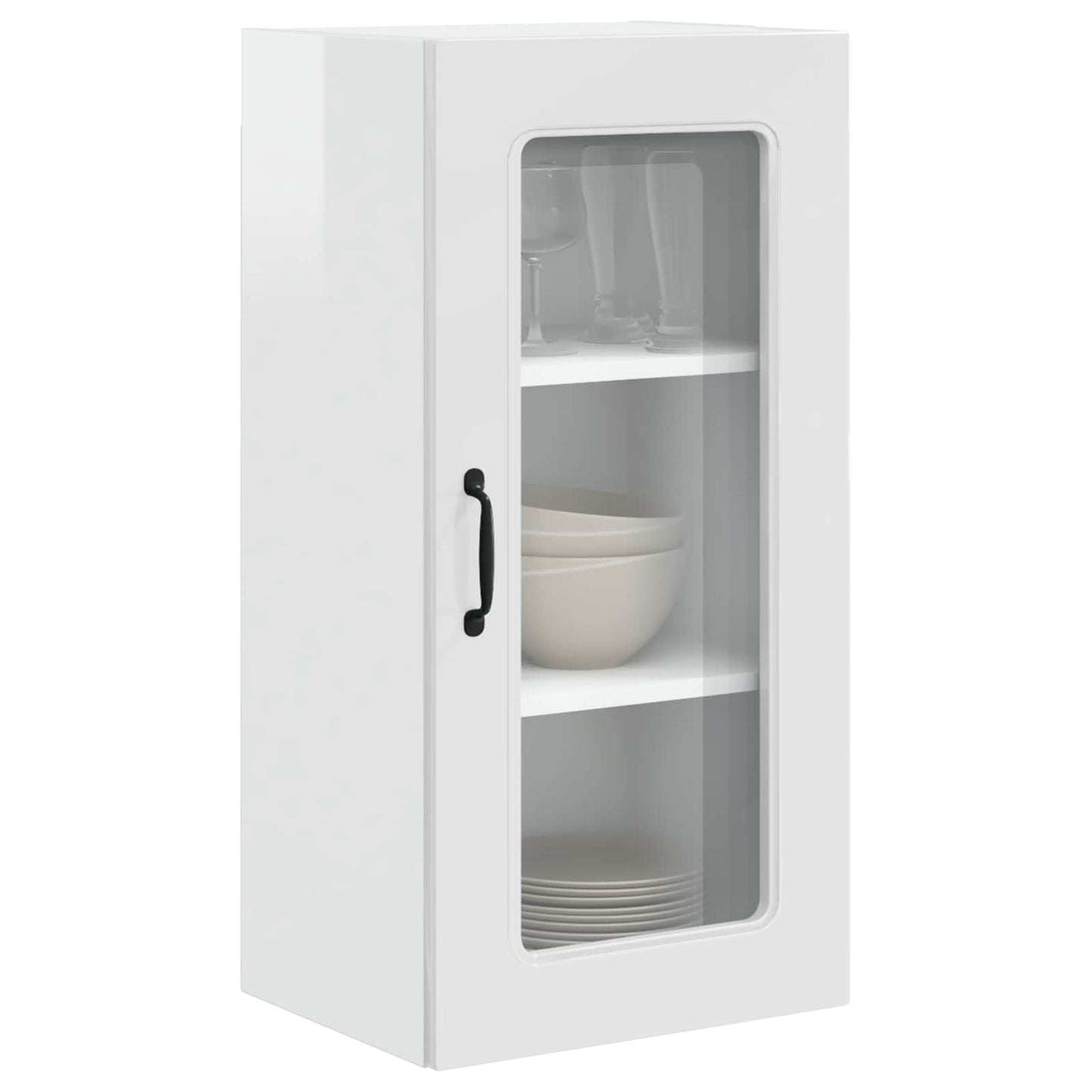 Dishwasher Panel Kalmar High Gloss White 40 x 31 x 80 cm