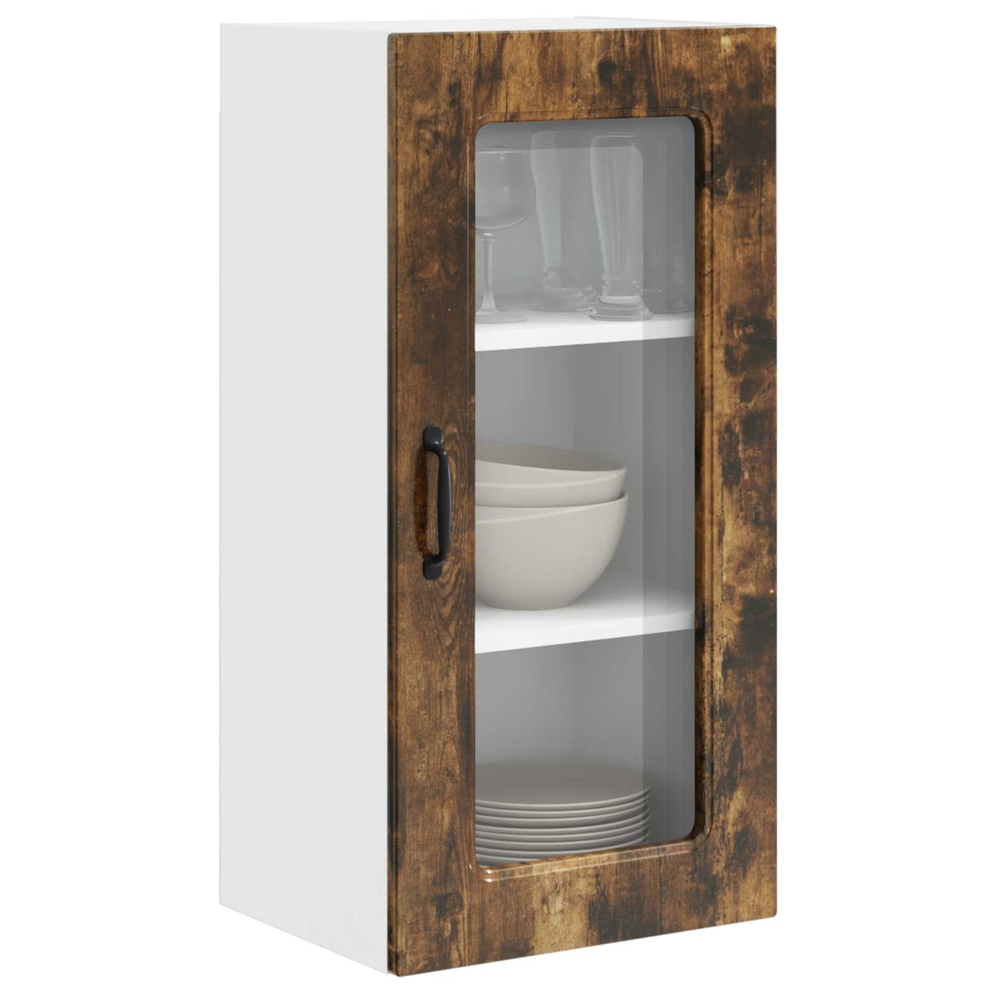 Dishwasher Panel Kalmar Smoked Oak 40 x 31 x 80 cm
