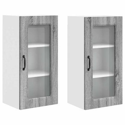 Dishwasher Panel Kalmar 2 pcs Grey Sonoma 40 x 31 x 80 cm