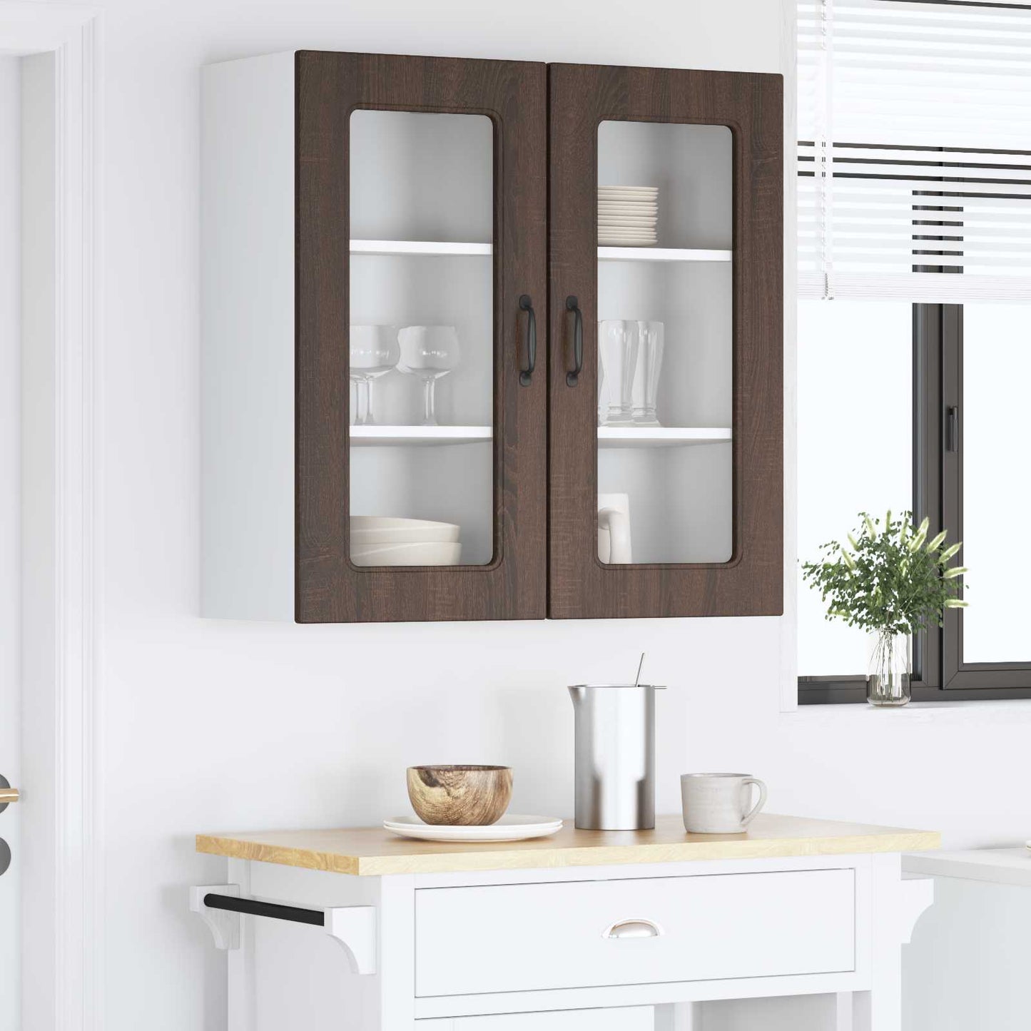 Dishwasher Panel Kalmar 2 pcs Brown Oak 40 x 31 x 80 cm
