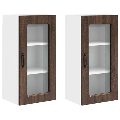 Dishwasher Panel Kalmar 2 pcs Brown Oak 40 x 31 x 80 cm