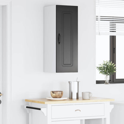 Dishwasher Panel Kalmar Black 30 x 31 x 80 cm Engineered Wood