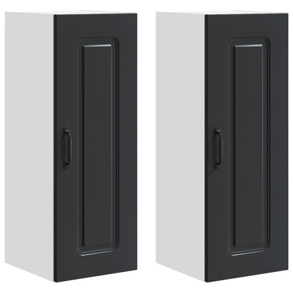 Dishwasher Panel Kalmar 2 pcs Black 30 x 31 x 80 cm