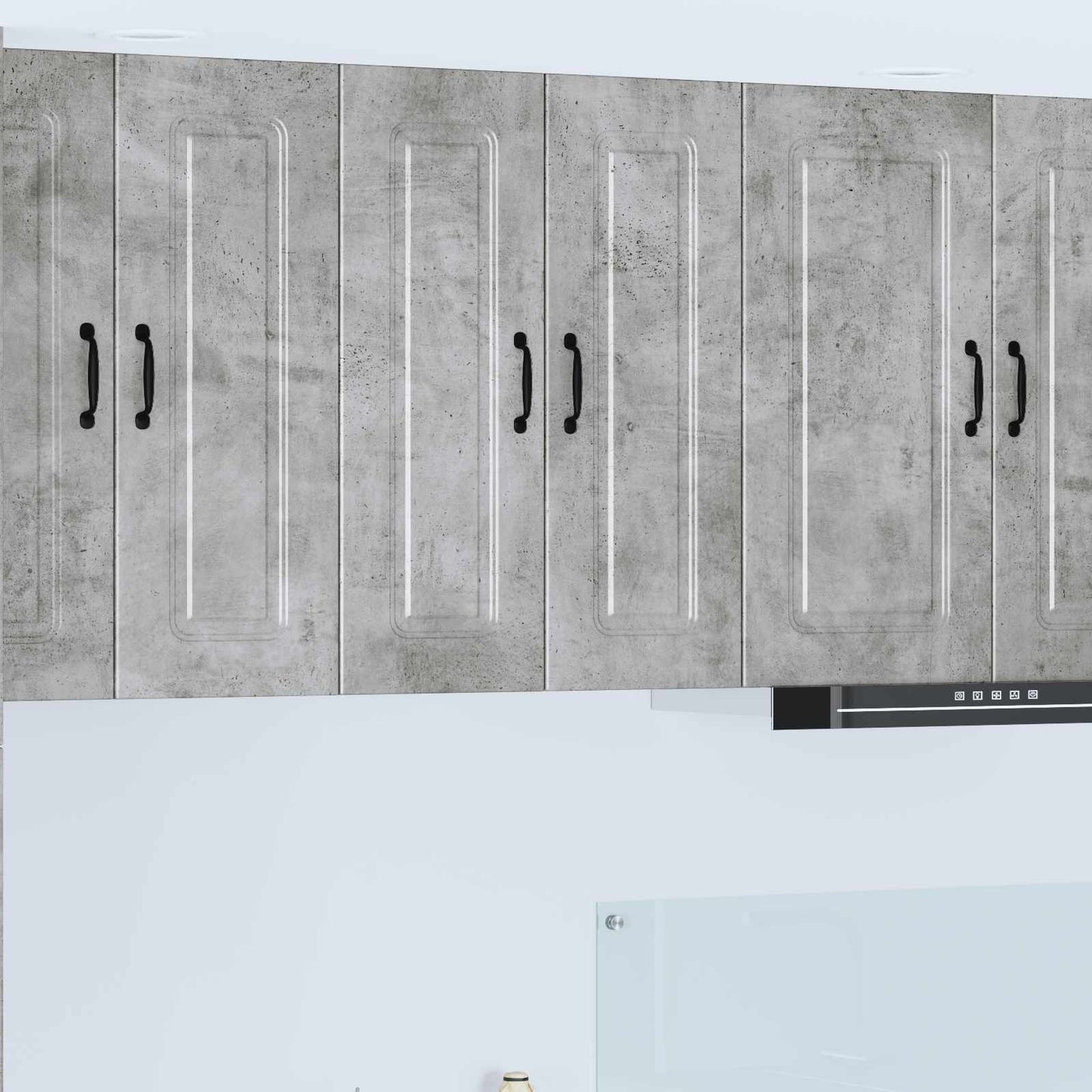 Dishwasher Panel Kalmar Concrete Grey 30 x 31 x 80 cm