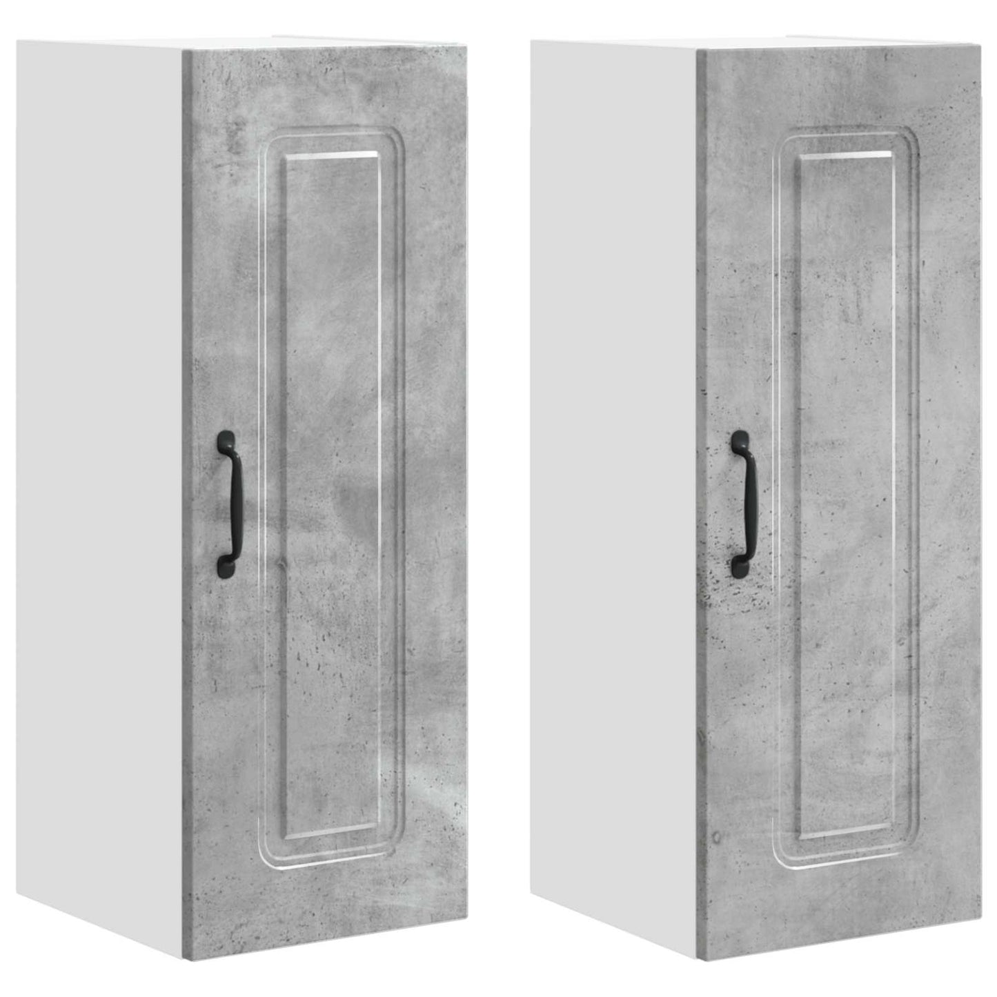 Dishwasher Panel Kalmar 2 pcs Concrete Grey 30 x 31 x 80 cm