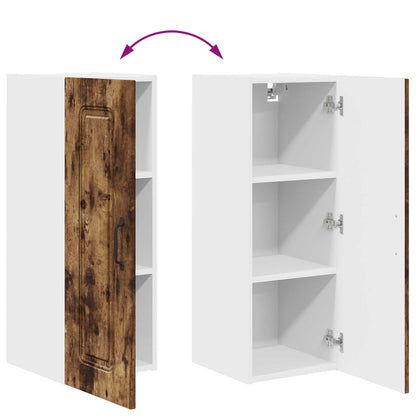 Dishwasher Panel Kalmar Smoked Oak 30 x 31 x 80 cm