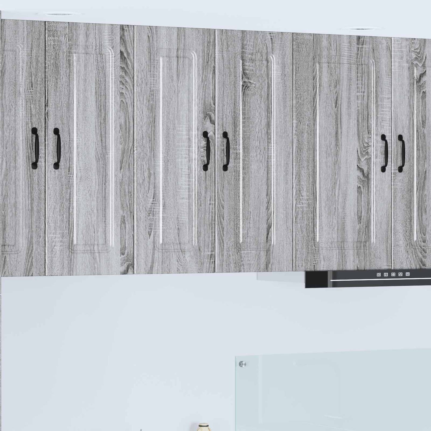 Dishwasher Panel Kalmar Grey Sonoma 30 x 31 x 80 cm