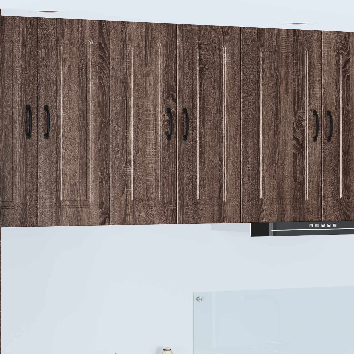 Dishwasher Panel Kalmar Brown Oak 30 x 31 x 80 cm