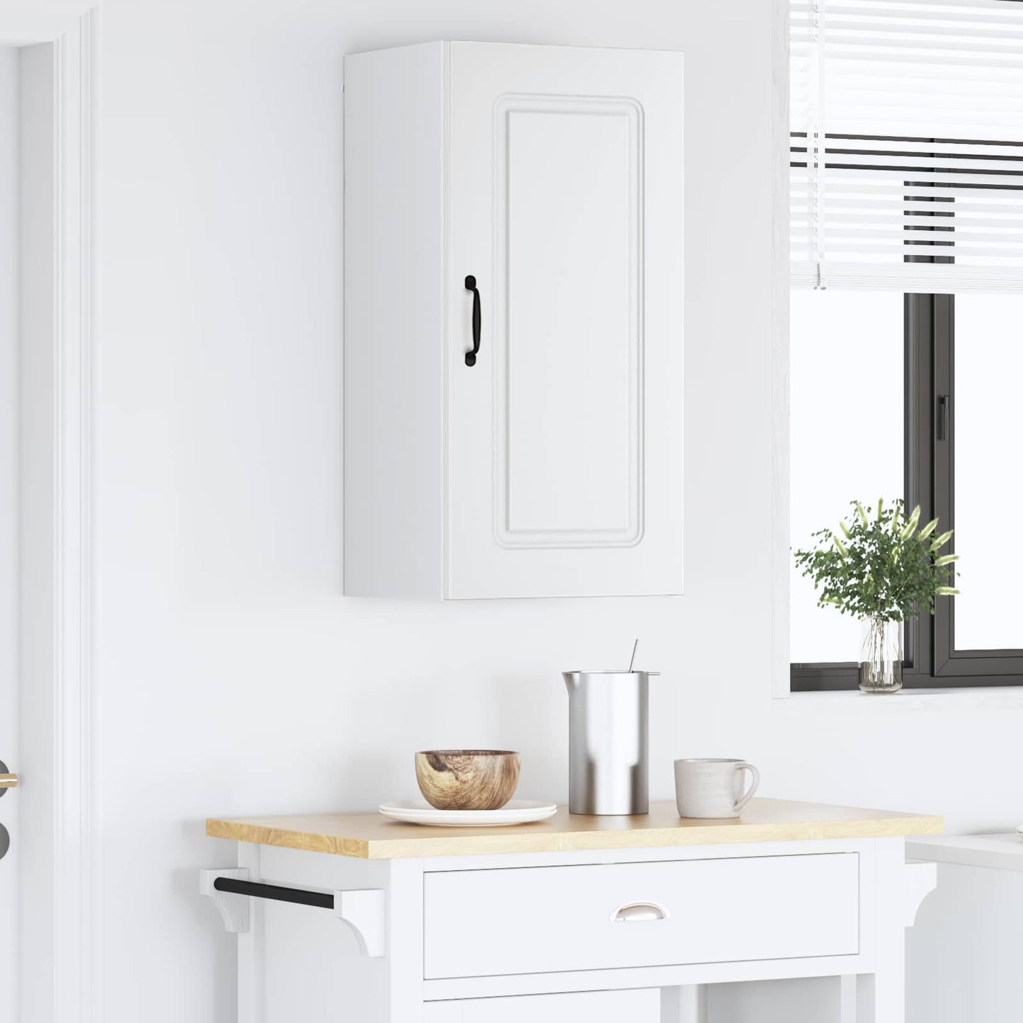 Dishwasher Panel Kalmar White 40 x 31 x 80 cm Engineered Wood