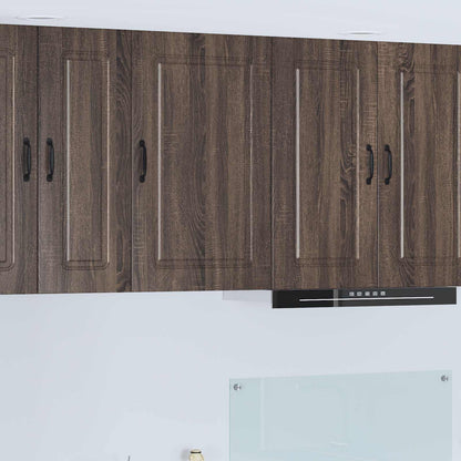 Dishwasher Panel Kalmar Brown Oak 40 x 31 x 80 cm