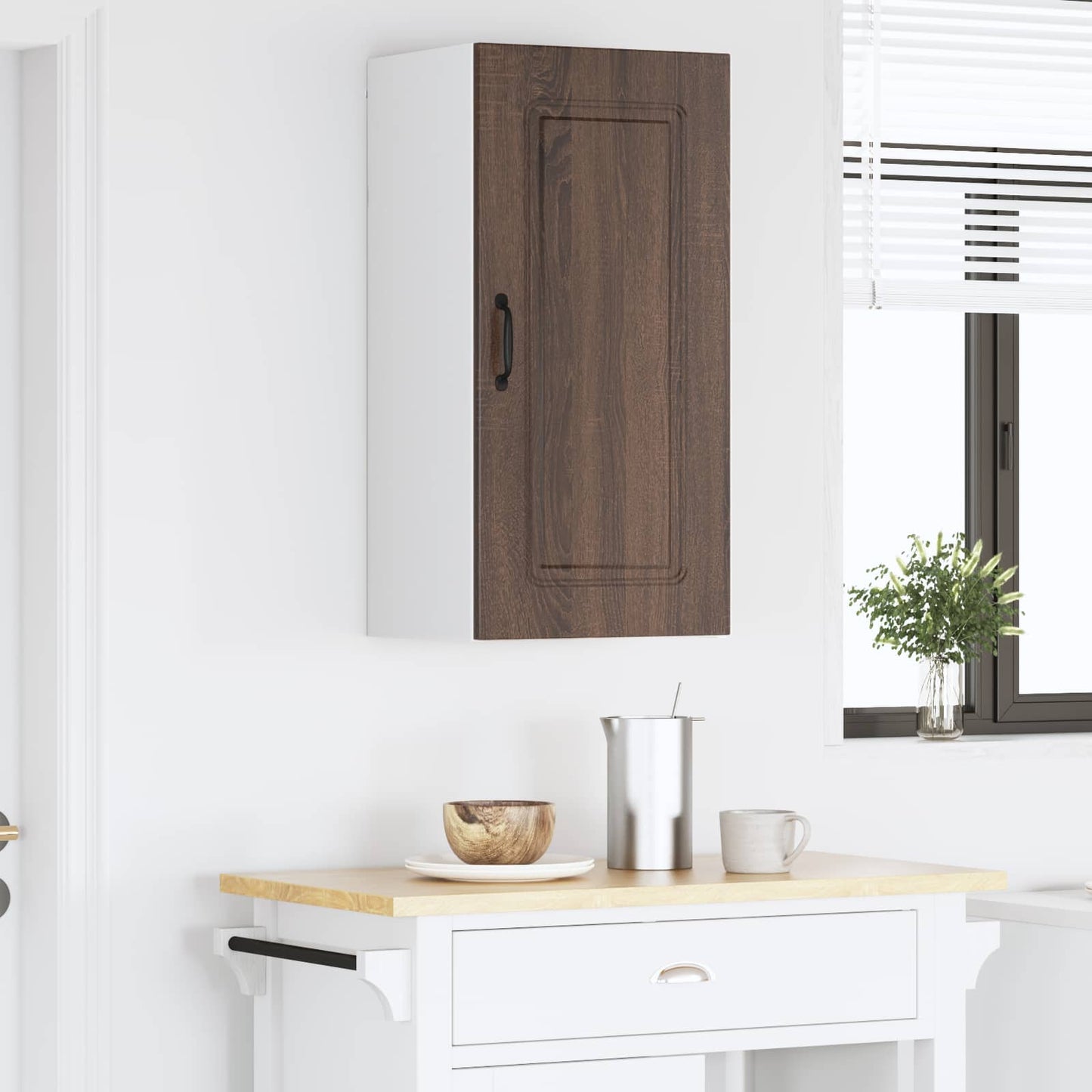 Dishwasher Panel Kalmar Brown Oak 40 x 31 x 80 cm