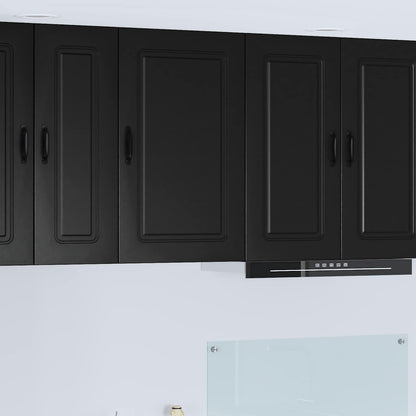 Dishwasher Panel Kalmar Black 50 x 31 x 80 cm Engineered Wood