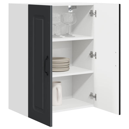 Dishwasher Panel Kalmar Black 60 x 31 x 80 cm Engineered Wood