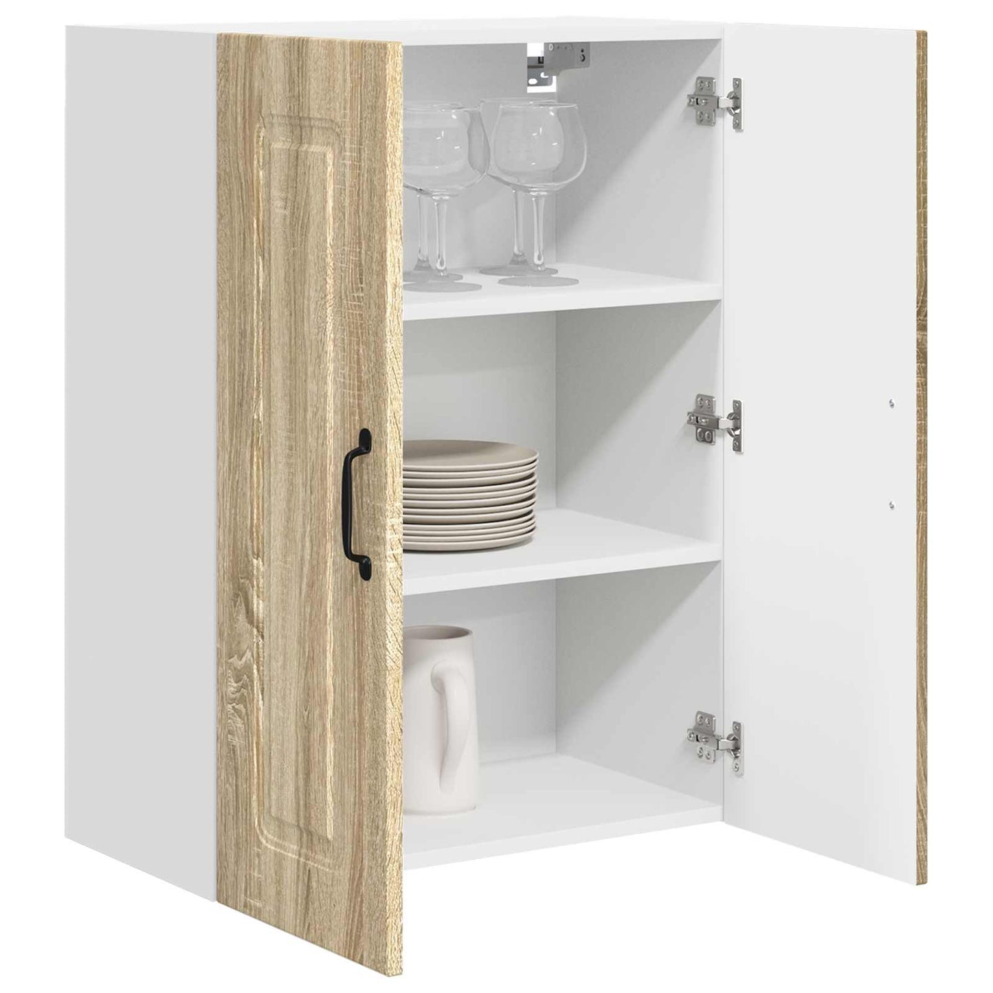 Dishwasher Panel with Storage Kalmar Sonoma Oak 60 x 31 x 80 cm