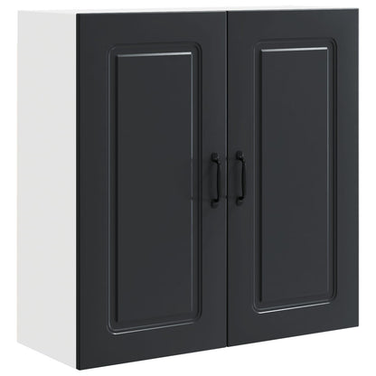 Dishwasher Panel Kalmar Black 80 x 31 x 80 cm Engineered Wood