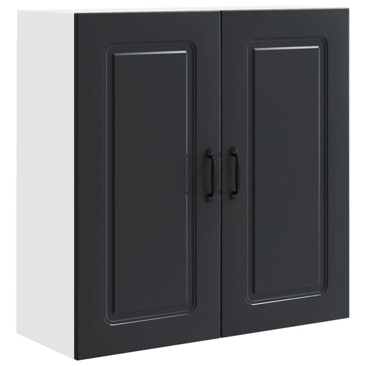 Dishwasher Panel Kalmar Black 80 x 31 x 80 cm Engineered Wood