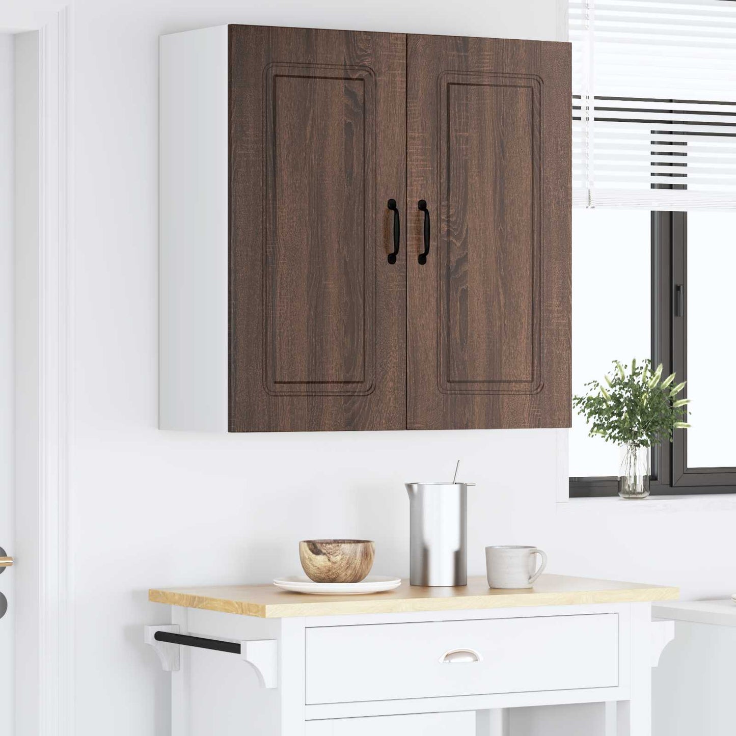 Dishwasher Panel Kalmar Brown Oak 80 x 31 x 80 cm