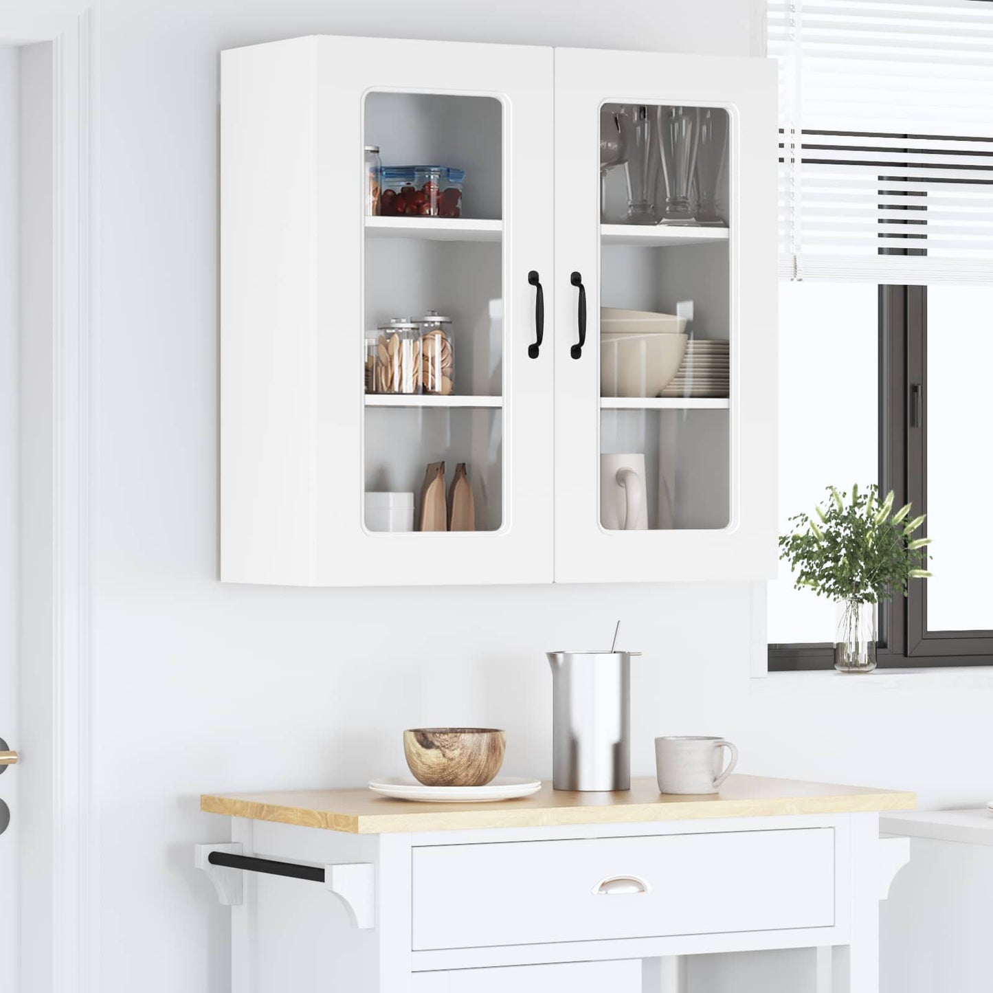 Dishwasher Panel Kalmar White 80 x 31 x 80 cm Engineered Wood