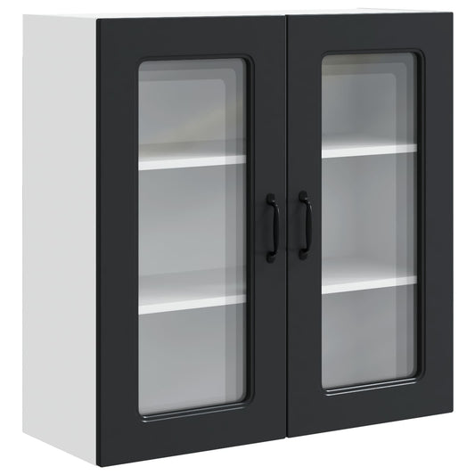 Dishwasher Panel Kalmar Black 80 x 31 x 80 cm Engineered Wood