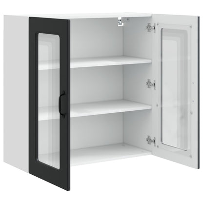 Dishwasher Panel Kalmar Black 80 x 31 x 80 cm Engineered Wood