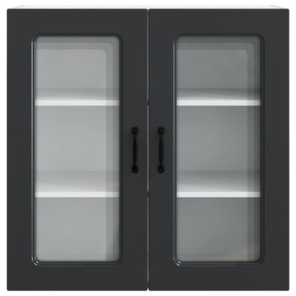 Dishwasher Panel Kalmar Black 80 x 31 x 80 cm Engineered Wood