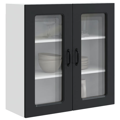 Dishwasher Panel Kalmar Black 80 x 31 x 80 cm Engineered Wood